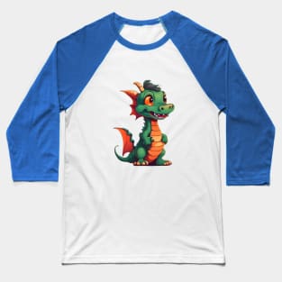 green little dragon Baseball T-Shirt